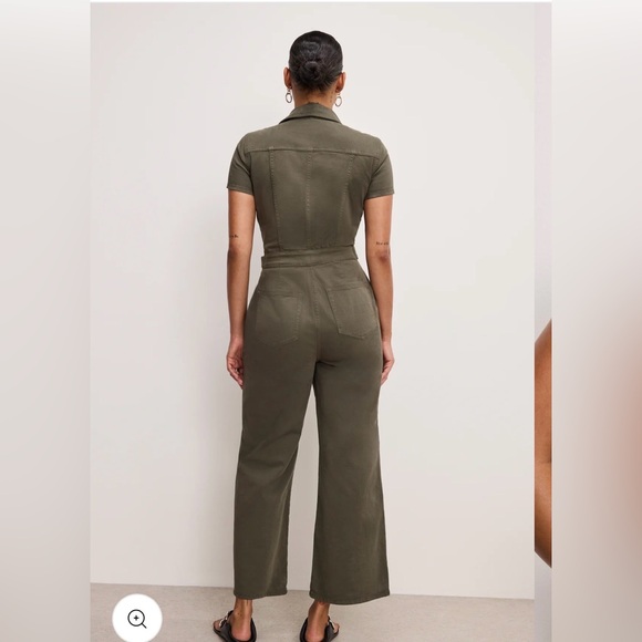 Good American Khaki Jumpsuit - Picture 3 of 12